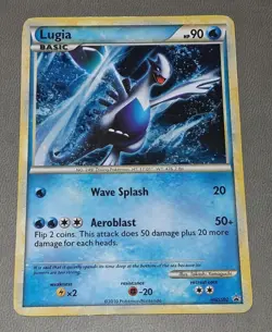 Pokemon TCG Lugia HGSS02 Promo Holo Basic Card Heartgold & Soulsilver 2010 MP-HP - Image 1