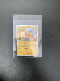 2023 Pokemon trick or trade Stamped Pikachu Holo Nm Pack Fresh - Image 1