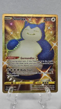 Snorlax 224/198 Secret Rare Chilling Reign Pokemon Card **CLEAN** - Image 2