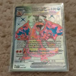 Pokemon TCG Charizard ex 215/197 OBF EN Full Art Holo English 330 HP - Image 3