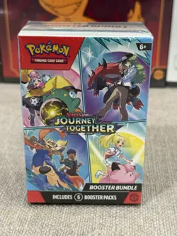 Pokemon Scarlet & Violet Journey Together Booster Bundle - Sealed 6 Packs - Image 1