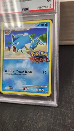 2009 GYARADOS POKEMON RUMBLE POKEMON TCG PSA 7 NEAR MINT NM #6/16 - Image 3