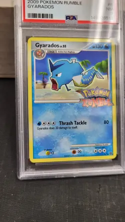 2009 GYARADOS POKEMON RUMBLE POKEMON TCG PSA 7 NEAR MINT NM #6/16 - Image 4
