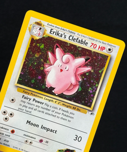 ERIKA'S CLEFABLE *Holo Rare* (NM) - Gym Heroes 003/132 - Pokemon TCG - Image 2