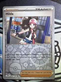 Hilda #084/086 Reverse Holo - NM - Pokemon SV: White Flare - Image 1