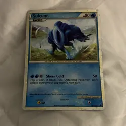Suicune Promo Holo HGSS21 Basic HGSS Pokemon TCG Sheer Cold 50 2010 English - Image 1