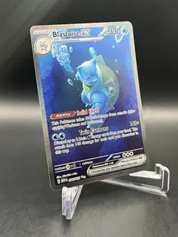 Blastoise ex 200/165 SV: 151 Special Illustration Rare Full Art Pokemon TCG NM/M - Image 3