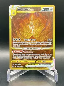 Arceus VSTAR GG70/GG70 Crown Zenith Galarian Gallery Ultra Rare Holo Pokemon NM - Image 1