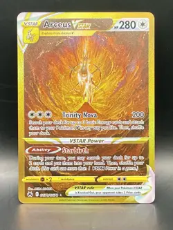 Arceus VSTAR GG70/GG70 Crown Zenith Galarian Gallery Ultra Rare Holo Pokemon NM - Image 5