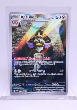 Pokemon Aegislash Paradox Rift 210/182 Holo Illustration Rare - Image 1