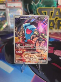 Pokemon TCG Holo Team Rockets Wobbuffet 203 Black Star Promo NM - Image 1