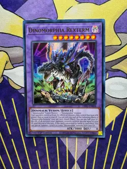 Yugioh Complete Dinomorphia Deck! Therizia Rexterm Domain **HOT** + Bonus - Image 1