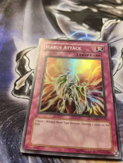 Yugioh Icarus Attack DR04-EN235 Dark Revelation Volume 4 Unlimite NM Near Mint - Image 2