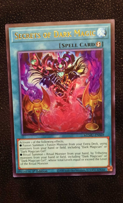 Yu-Gi-Oh! Secrets Of Dark Magic MZMU-EN069 Ultra Rare 1st Ed NM - Image 1