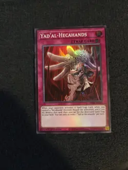 Yad'al-Hecahands | Super Rare (NM) 1st Edition - PHRE-EN011 Yugioh - Image 1