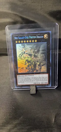 Yu-Gi-Oh! Neo Galaxy-Eyes Photon Dragon GAOV-EN041 Galactic Overlord Holo - Image 1
