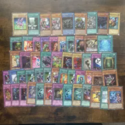 Vintage yugioh cards Lot Holos & Commons - Image 1