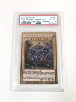 YuGiOh! Obelisk The Tormentor D.S.O.D Blu-Ray/DVD Promo MVPC-EN001 PSA 6 EX-Mint - Image 2