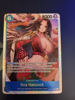 OP07-051 Boa Hancock : Super Rare Foil English One Piece TCG Card : OP07: 500 - Image 1