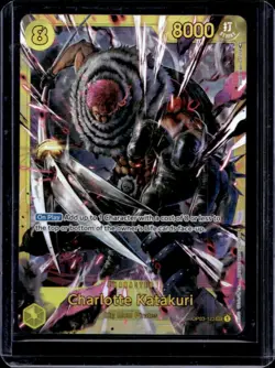 2024 One Piece The Best Charlotte Katakuri Secret Rare #OP03-123 - Image 1
