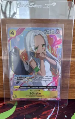 Namco S-Snake OP13-114 Carrying on His Will Rare Foil Alternate Art One Piece - Image 1