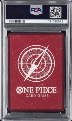 2025 ONE PIECE PROMOS DODGERS X ONE PIECE NIGHT #010 MONKEY D. LUFFY PSA 8 - Image 2
