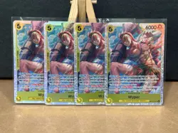 SHIPS TODAY x4 Wyper OP15-114 SR Adventure On Kami's Island One Piece OP15 Eng - Image 1