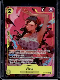2024 One Piece Memorial Viola Super Rare Alt Art #EB01-052 - Image 1