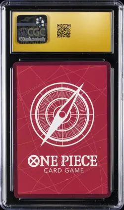 2022 ONE PIECE JAPANESE MANGA ALT ART #OP01-001 RORONOA ZORO CGC 10 PRISTINE - Image 2