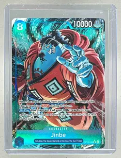 Jinbe 2026 One Piece Azure Sea's Seven #OP14-049 Alt Art - Image 1