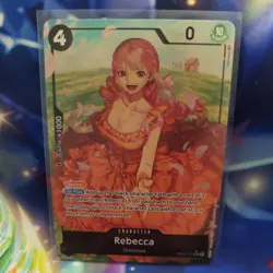 Rebecca (Alt Art) OP05-091 SR Awakening of the New Era ONE PIECE Card Game NM - Image 1