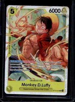 One Piece Starter Deck 13 Monkey.D.Luffy Super Rare #ST13-015 - Image 1
