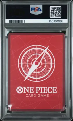 2025 ONE PIECE PROMOS PSA MAGAZINE EXCLUSIVE #001 SHANKS PSA 10 - Image 2