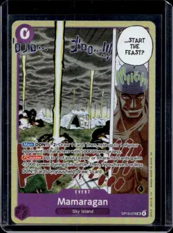 2026 One Piece Adventure on Kami's Island Mamaragan Super Rare #OP15-078 - Image 1