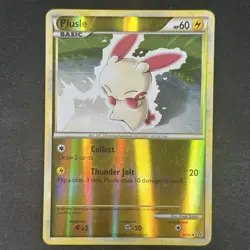 Plusle - 36/95 - Unleashed - Reverse Holo - Pokemon TCG 2010 Vintage - Image 1
