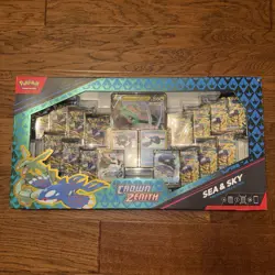 Pokemon Crown Zenith Sea & Sky Box Set Sealed - Image 1