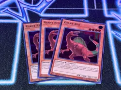 Giant Rex x3 - BLLR - Ultra Rare - (UR) - 1st Edition - LP - Image 1
