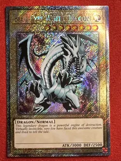 Blue-Eyes White Dragon - LP - RA03-EN079 - Platinum Secret Rare - Image 1