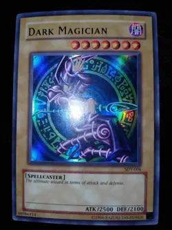 Yu-Gi-Oh Dark Magician SDY-006 Ultra Rare Heavy Holo Beautiful - Image 1
