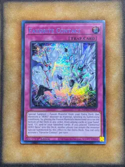 Yugioh Favorite Contact MP24-EN063 Secret Rare 1st Ed NM - Image 1