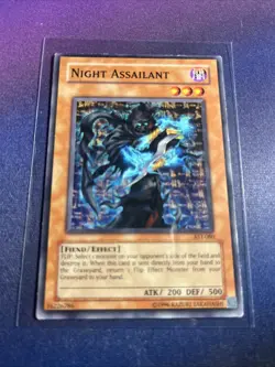 YUGIOH NIGHT ASSAILANT AST-080 1ST COMMON - Image 1