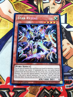 Star Ryzeal alin-en022 1st Edition (NEW) Secret Rare Yu-Gi-Oh! - Image 1