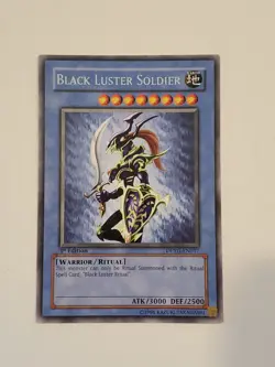 Yu-Gi-Oh! TCG Black Luster Soldier - Yugi - DPYG-EN017 1st Edition Rare - Image 1