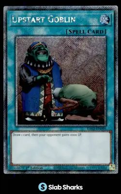 2024 YU-GI-OH! #RA03-EN096 QUAR CENTURY BONANZA 1ST EDITION UPSTART GOBLIN HOLO - Image 1