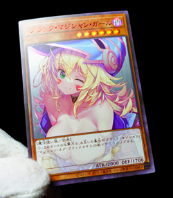 Yu-Gi-Oh Dark Magician Girl Ultra Rare Full Alt Art Holo Sexy Waifu Anime Custom - Image 5