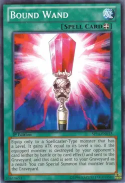 Bound Wand - SP14-EN035 - Common - 1st Edition - Yu-Gi-Oh! - Image 1
