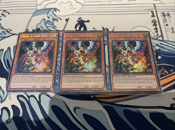 Yugioh Droll & Lock Bird Secret Rare RA02-EN006 x3 Near Mint 1st Edition - Image 1