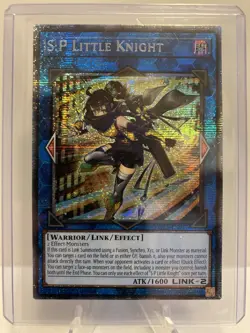 Yu-Gi-Oh! S:P Little Knight MP25-EN047 * Starlight Rare * 1st Edition NM - Image 1