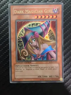 Yugioh! LP Dark Magician Girl - RDS-ENSE2 - Ultra Rare - Limited Edition Lightly - Image 1