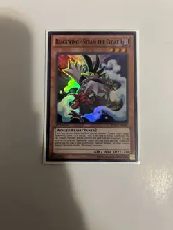 DRLG-EN028 Blackwing - Steam The Cloak Super Rare 1st Edition NM Yugioh Card - Image 1